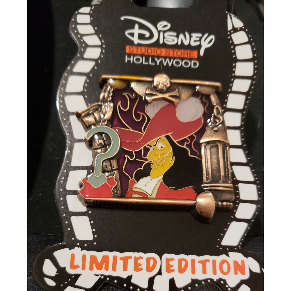 Disney Pin Captain Hook Villainous Frames Peter Pan LE 400 102869 DSSH